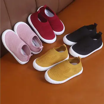 

Children Shoes Girls Sneaker Boys Sport Shoes Spring Autumn Soft Bottom Baby Toddler Flat Sneaker Kids Casual Shoes