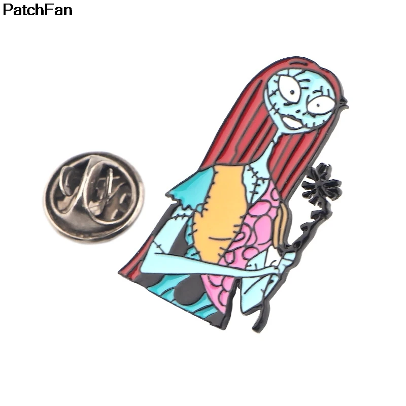 20 шт./лот A2479 Patchfan Кошмар перед Рождеством броши на булавке значки украшенные ювелирные знаки для рюкзака одежда