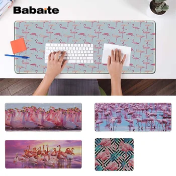 

Babaite Top Quality Flamingo Customized laptop Gaming mouse pad Free Shipping Large Mouse Pad Keyboards Mat