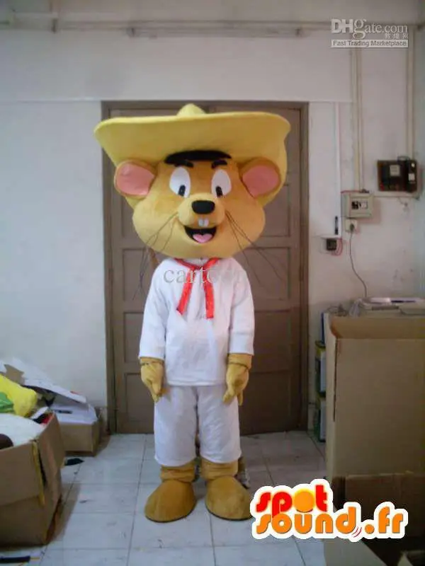 

Classic Version farmer mouse Mascot Costume Adult Halloween Birthday party cartoon Apparel Cosplay Costumes