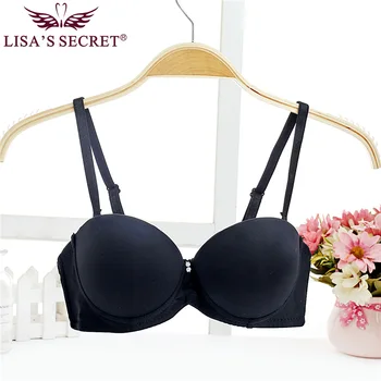 

Wedding Bra Women Sexy Invisible Bra Half Cup Push Bra Femme Brassiere Convertible Strap Back Closure Bust Silicon Bralette Tops