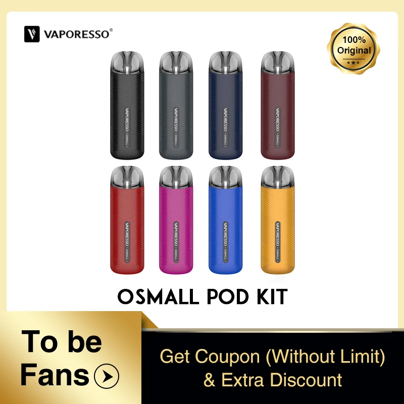Vaporesso OSMALL Pod Kit Minifit System бокс мод для электронных сигарет жидкость Vape Vaper Mech Mod Squonk VS