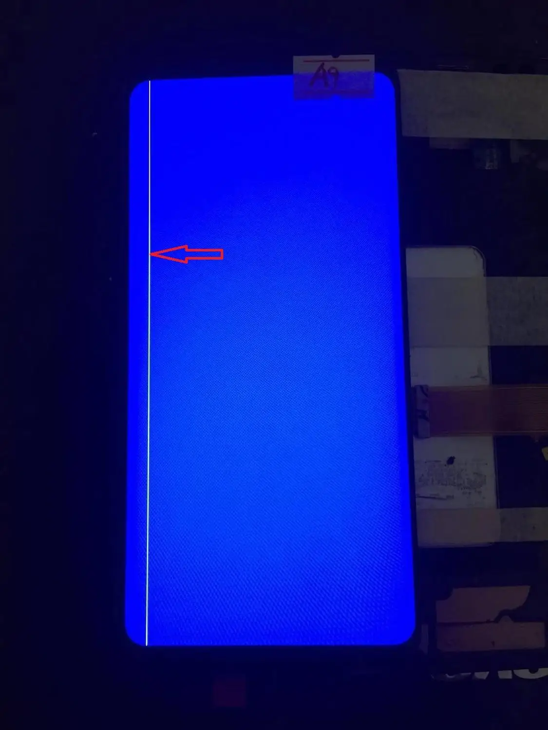 AMOLED с линией для samsung Galaxy S8 PLUS G955A G955U G955F ЖК-дисплей кодирующий преобразователь сенсорного экрана в сборе - Цвет: NO.A9