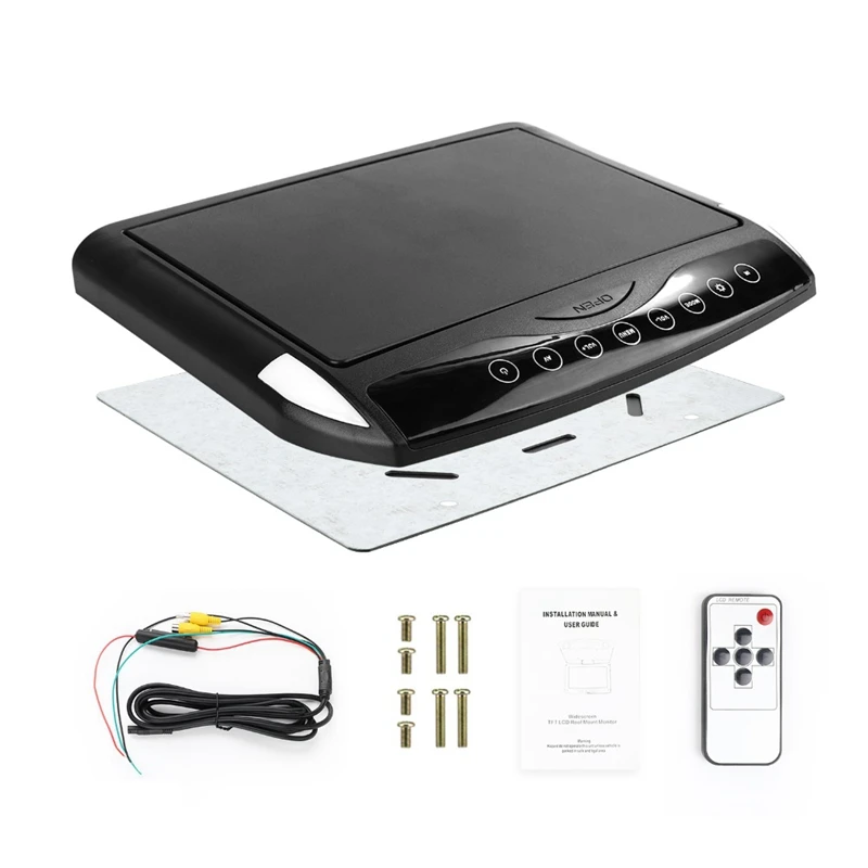 

Ultra Thin 10.1 Inch Car Monitor Roof Ceiling Mount Flip Down TFT LCD Monitor Player USB SD MP5 Speaker Game