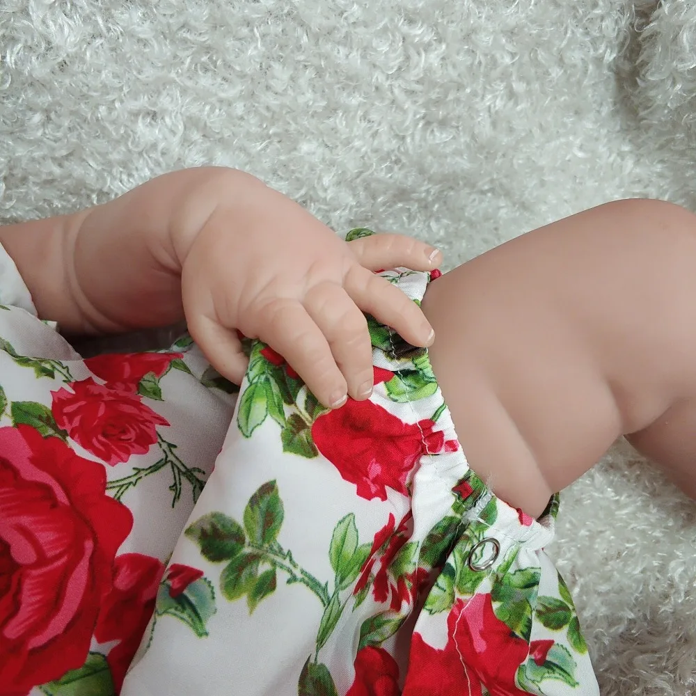 NPKDOLL Reborn Baby 22 дюймов Полностью виниловые реалистичные игрушки Bebe для детей, поддельные детские развивающие игрушки для ванной, детский игровой мате, Babe Boneca