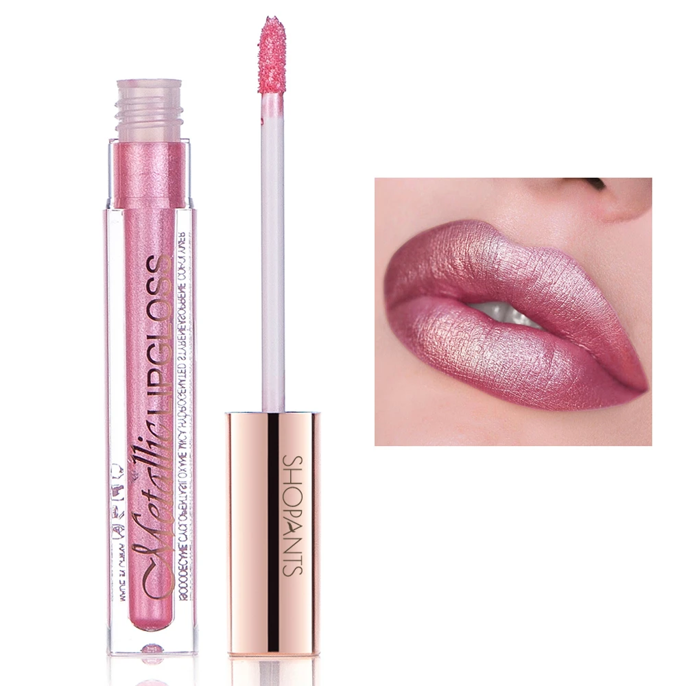 

SHOPANTS 12 Colors Lip Gloss Liquid Matte Lipstick Long Lasting Waterproof Lip Gloss Cosmetics Makeup Chameleon For Women Lips