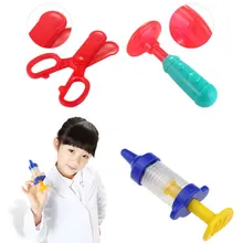 13 шт. ролевые игры студийный фон с имитацией игрушки Детский развивающий интерес комплект доктор эхолот комплект со звуком светильник образование подарок детям на