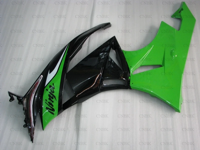 Обтекатель мотоцикла для ниндзя Zx 6r 09 10 2011 Zx6r комплекты кузова 2009 2012 зеленый