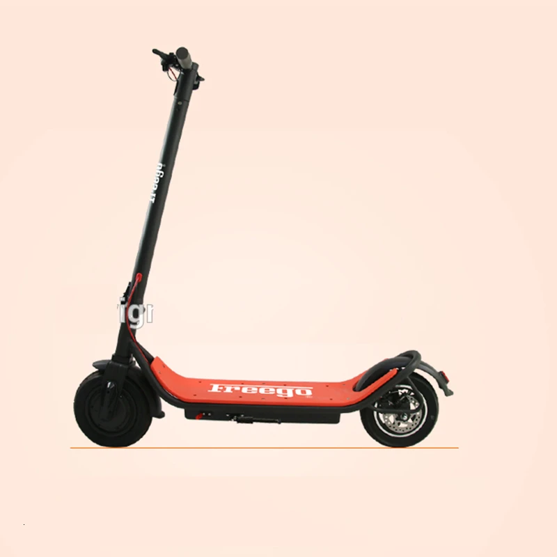 

High Speed Electric Scooter 10V 7.5AH with 10" Inflatable Tire Control 1 Step Portable Folding E Scooter LED Display