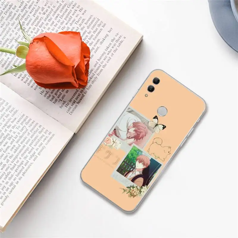 Anime Nhật Bản Cho đen Mềm Mại Ốp Lưng Điện thoại Huawei Honor xem 7a5.45inch 7c5.7inch 8x 8A 8C 9 9x10 20 10i 20i Lite Pro 