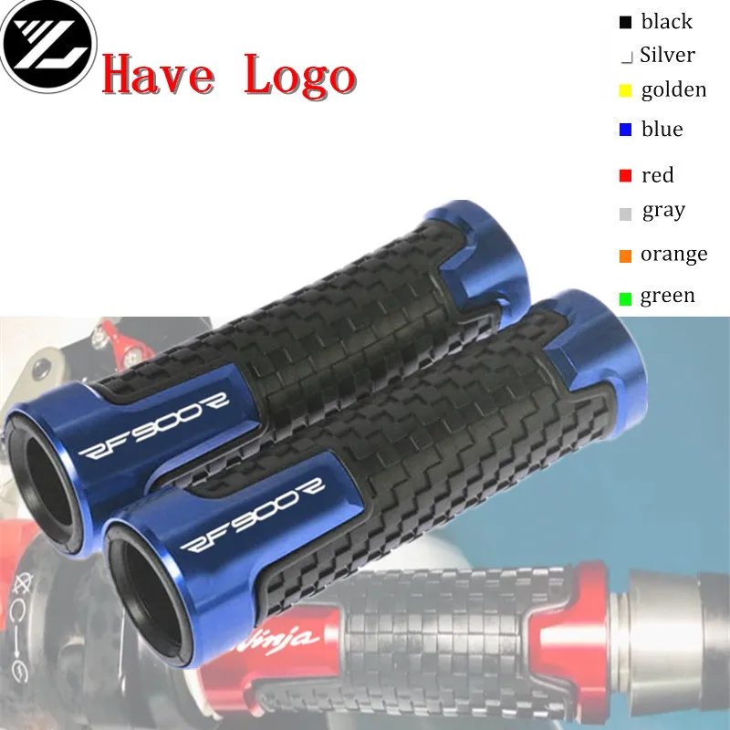 

handle 7/8"22mm Motorcycle handlebar grips & handle bar ends hand cap for Suzuki RF900R RF900 RF 900 R 1994-1997 1995 1996
