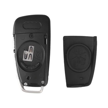 Cover chiate/telecomando per Audi A2 A3 A4 A6 A6L A8 S5 Q7 TT - KEYYOU 3 pulsanti Flip Car Key telecomando pieghevole Cover Shell Fob Case Key per Audi