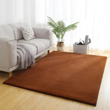 Современный ковер плюшевый мохнатый большой супер мягкий ковер из искусственного меха дверная напольная Подушка-коврик Домашний декор для гостиной спальни детской комнаты