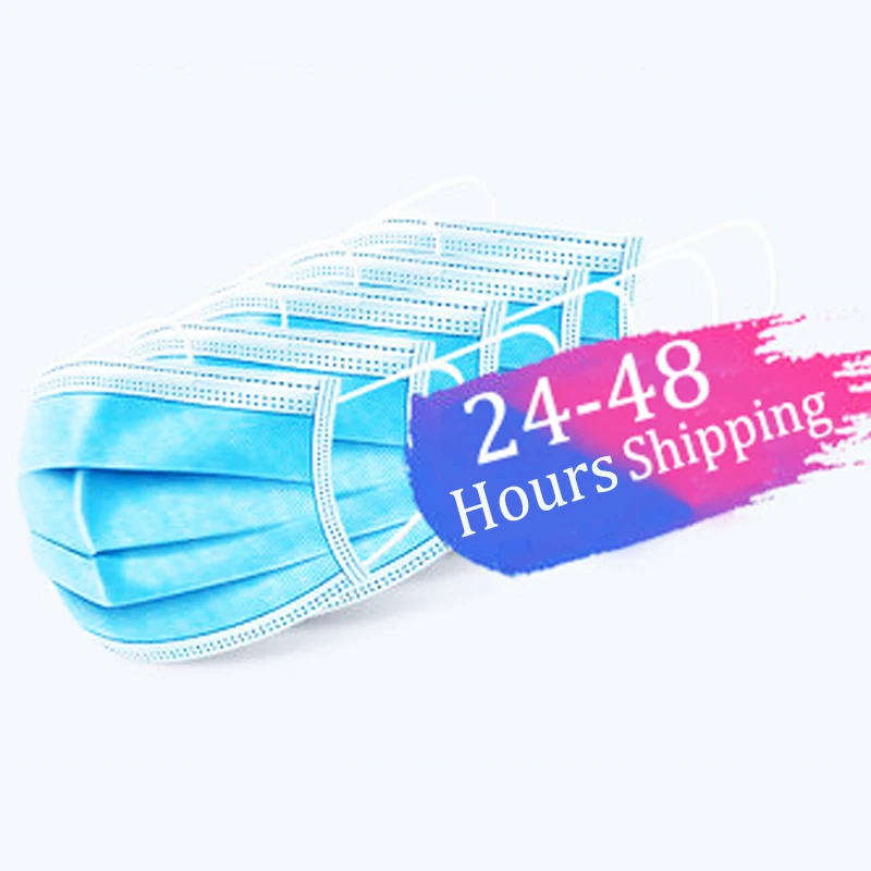 

Wholesale disposable 3 layer protective mask windproof dustproof mask antibacterial anti flu mask care In Stock Fast Shipping