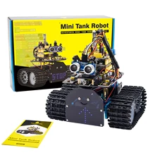 2020 Nieuwe! Keyestudio Diy Mini Tank V2.0 Smart Robot Car Kit Voor Arduino Robot Stem/Ondersteuning Ios & Android App Controle