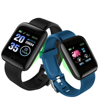 

116plus Smart Watch 2020 D13 Bracelet Heart Rate Tracking Pedometer Blood Pressure Waterproof Wirstband For IOS Androd