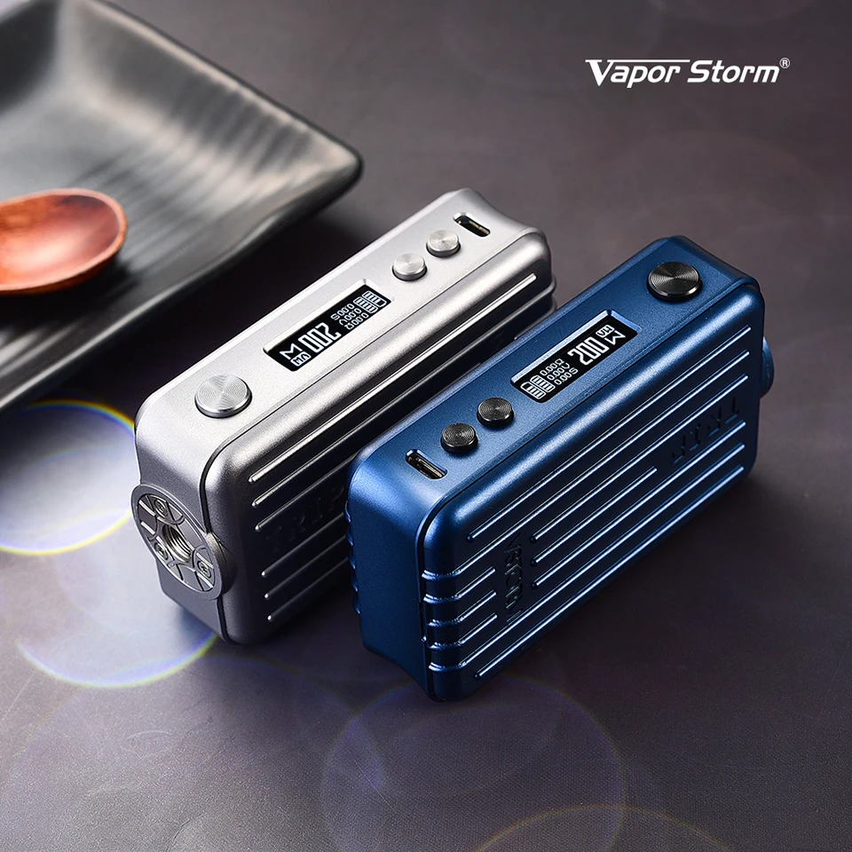 Vapor Storm Trip Box Mod 200 Вт TC VW 510 резьба электронная сигарета мод от 18650 батареи против Drag 2 Mod