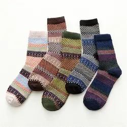 Новинка; популярные мужские шерстяные носки; сезон осень-зима; теплые классические маленькие носки без пятки; маленькие квадратные носки