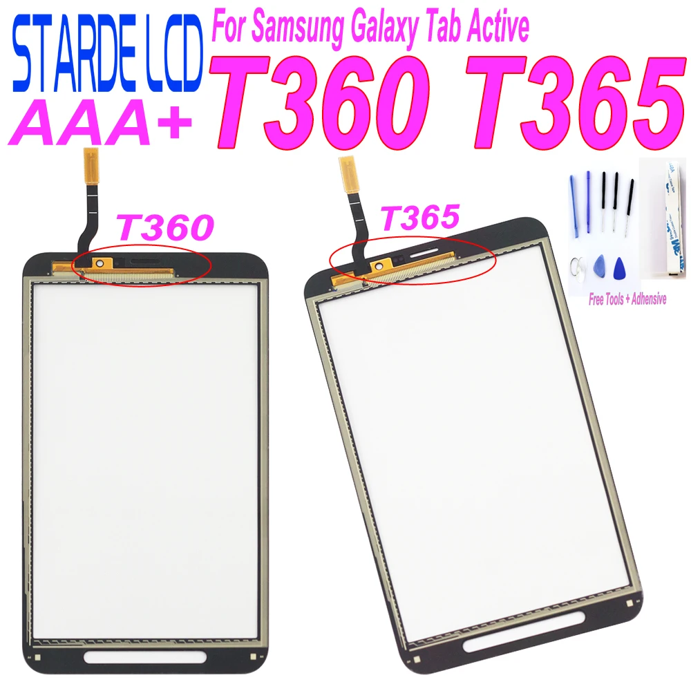 Для Samsung Galaxy Tab Active SM-T360 SM-T365 T360 T365 сенсорный экран дигитайзер стекло замена