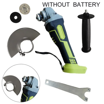 

Non Slip Handle Electric Angle Grinder Brushless Motor Over Temperature Protection Power Cutting Accessories