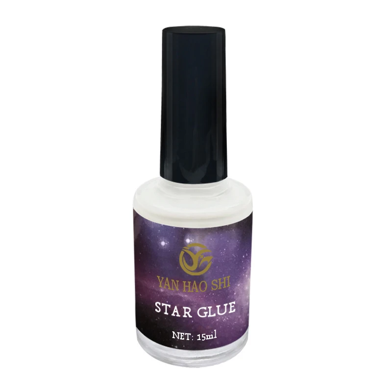 Горячий 1 шт 15 мл клей для ногтей гель Galaxy Star Клей для наклейки из фольги для переноса Советы DIY SMR88