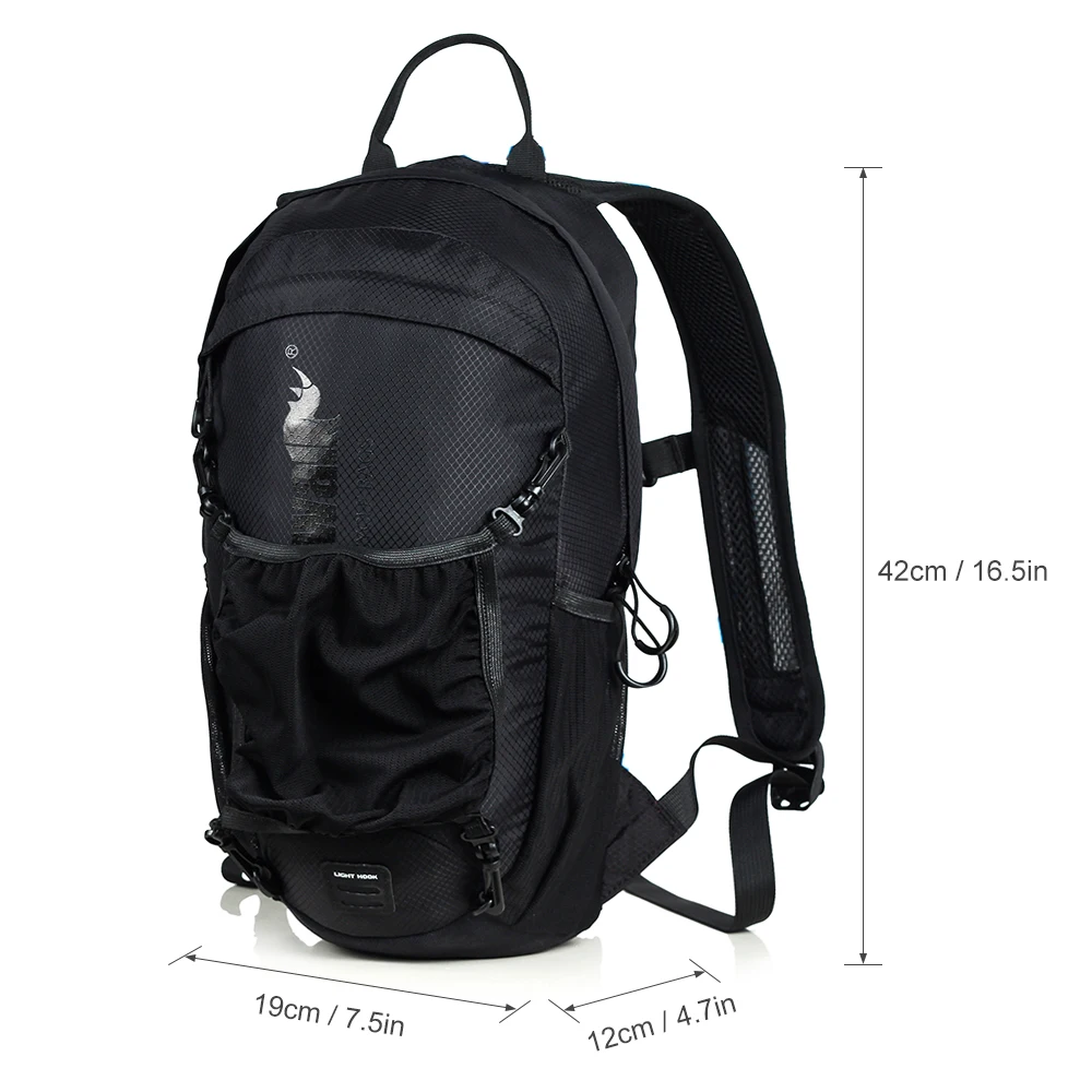 

12 Liter Cycling Bags Backpack Lightweight Breathable Bike Riding Backpack Daypack for Outdoor Sports Camping Climbing Running