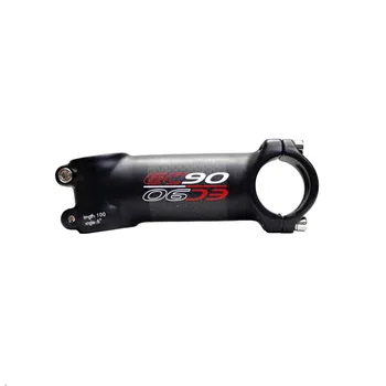 

Ec90 Aluminum + Carbon Fiber Riser Rod Stem Carbon Fiber Bicycle Ultra-Light Stem Carbon Handle 17 Degree 80Mm