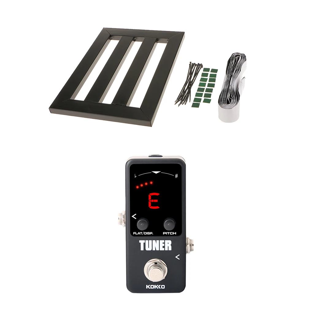 

1 Set Lightweight Effect Pedal Support Stick Board Mini Guitar Effect Pedal Tuner