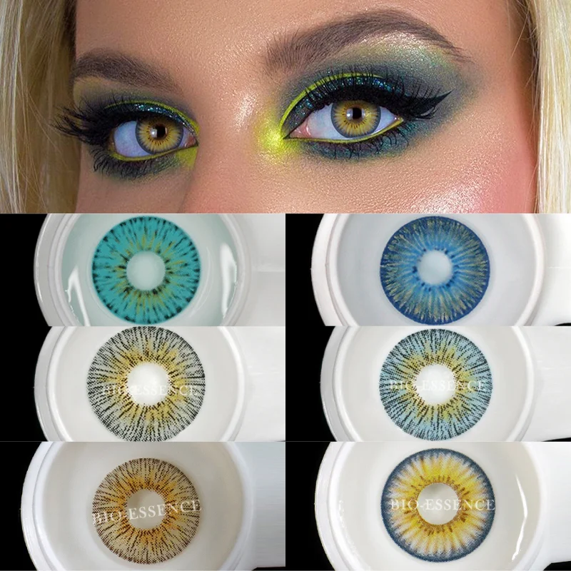 The Top 20 Best Colored Contact Lenses For Brown Eyes Pair Color