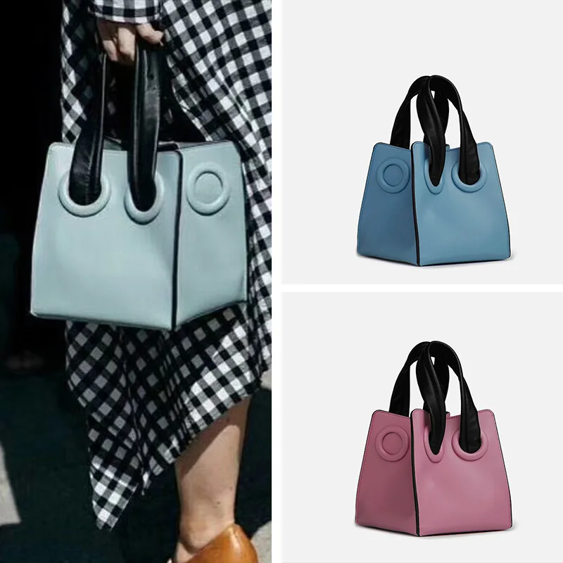 

luxury handbags women bags designer Autumn New Pattern Fashion Handbag Block Form Small Square Mobile Phone Bags Bucket bag