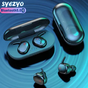 

Y30 TWS Wireless Headphones Bluetooth Business Earphones Automatic pairing Earbuds Stereo Music Headset Works On All Smartphones