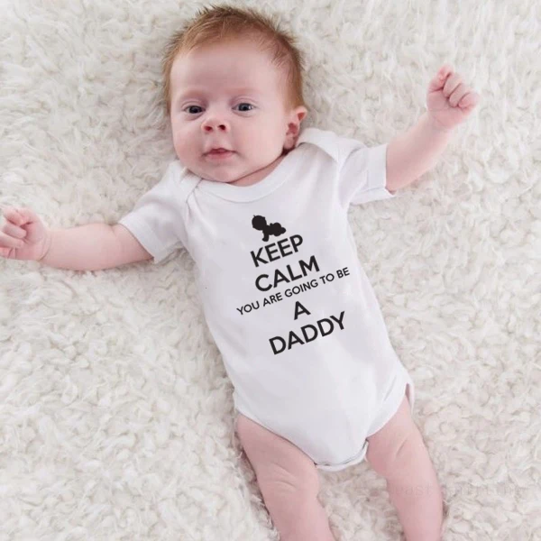 Детский комбинезон сохраняющий спокойствие вы собираетесь быть папой с надписью