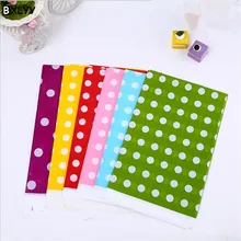 BXLYY яркого цвета в горошек скатерть одноразовая скатерть День рождения поставок единорога вечерние Свадебные украшения вечерние. 7z