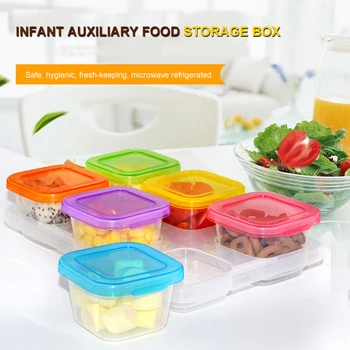 

Kitchen Refrigerator Storage Box Storage Box Out Camping Storage Box 6 Grid Freezer Storage Storage Box