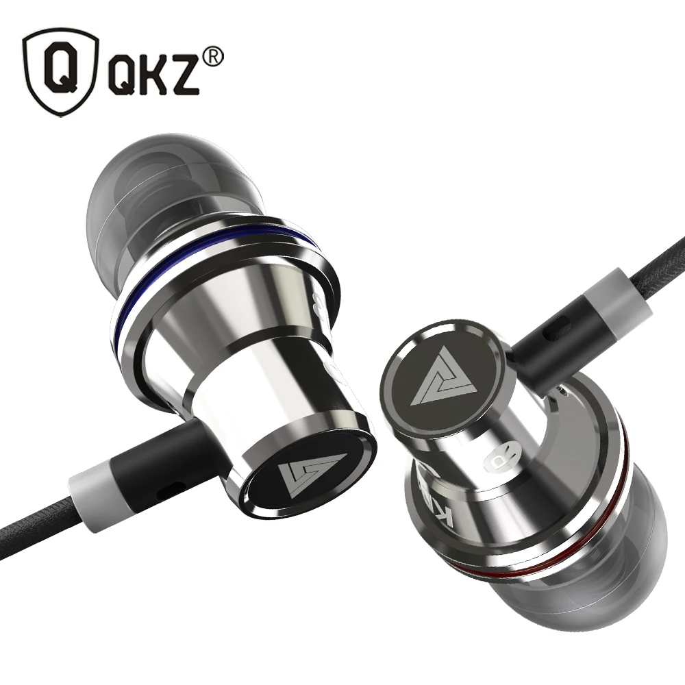 QKZ KD3 НЛО в ухо наушники 3 5 мм супер стерео гарнитура audifonos с микрофоном для