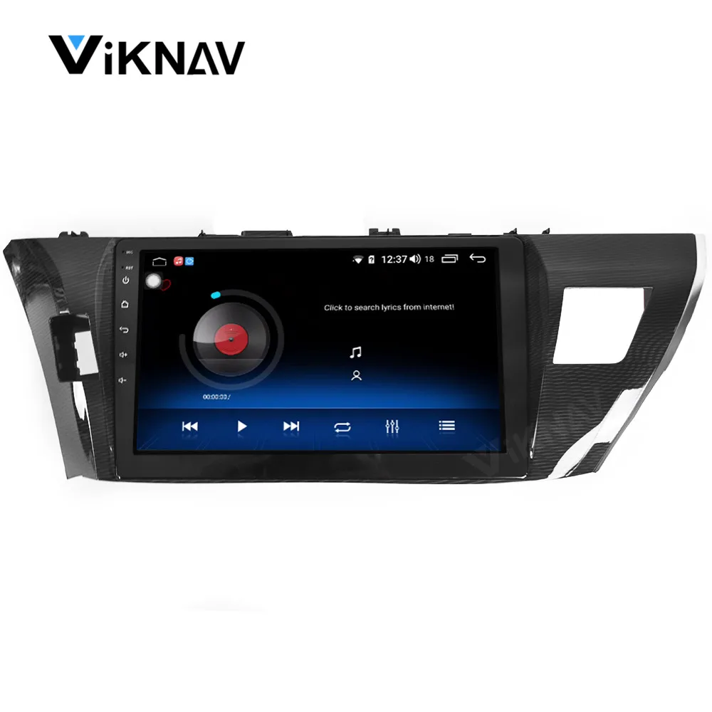 

Автомобильный Радио 2din Android мультимедийный плеер для Toyota corolla 2010-2015 автомобильный Стерео Авторадио Авто Аудио головное устройство GPS навигация