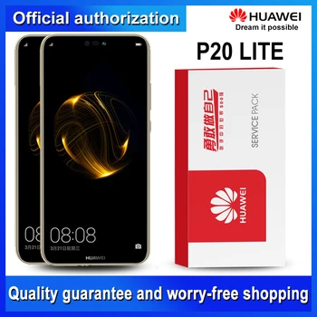 

10PCS/LOT free DHL EMS 5.84'' LCD with Frame for Huawei P20 Lite Nova 3e LCD Display Touch Screen Digitizer ANE-LX1 ANE-LX3