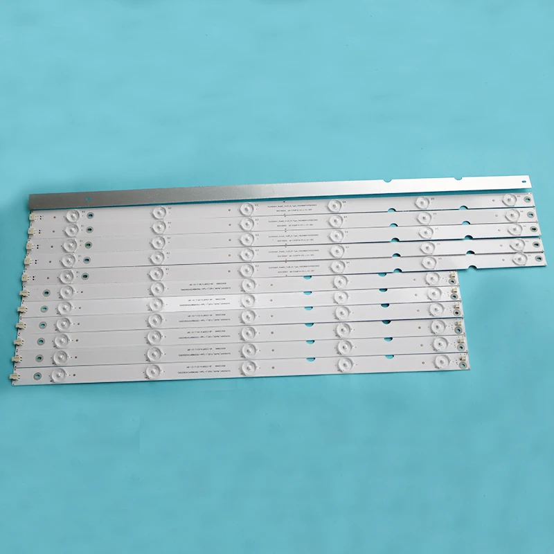 1106mm LED Backlight strip For Philips 55 INCH SVJ550AH1_REV00_11LED_L/R_Type_150206(MYCH55D2000) LB-C550F14- aluminum substrate
