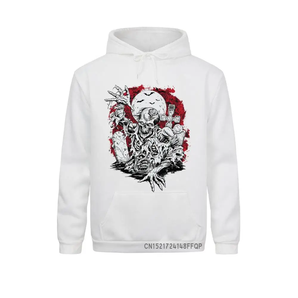 

Men Hoodie Return Of The Living Dead Horror Pullover Scary Creepy Halloween Soft Hooded Sweats New Arrival Sweatshirts