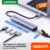 UGREEN USB C Hub Mini Size USB Type C 3.1 to 4K HDMI RJ45 PD USB 3.0 OTG Адаптер USB C Док-Станция для MacBook Air Pro 2020 PC USB HUB