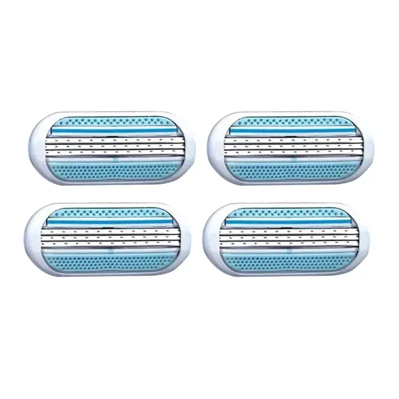 4pcs lot Razor Blade Shaving For Women Blade Shaver Razor Blades Replacement Head For Venuse Epilator 3