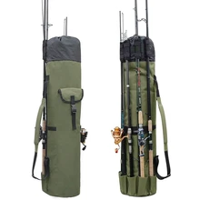 Fishing font b Bags b font Portable Multifunction Nylon Fishing Rod Storage font b Case b