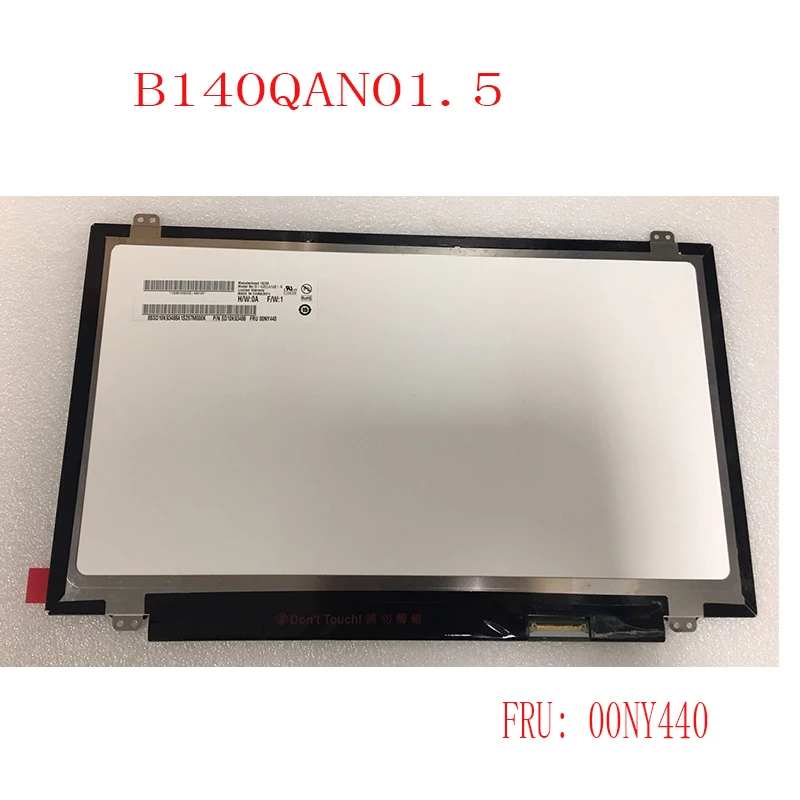 14 дюймов QHD B140QAN01.1 2560*1140 ips eDP 40Pin светодиодный ЖК-дисплей Экран ноутбук | Компьютеры