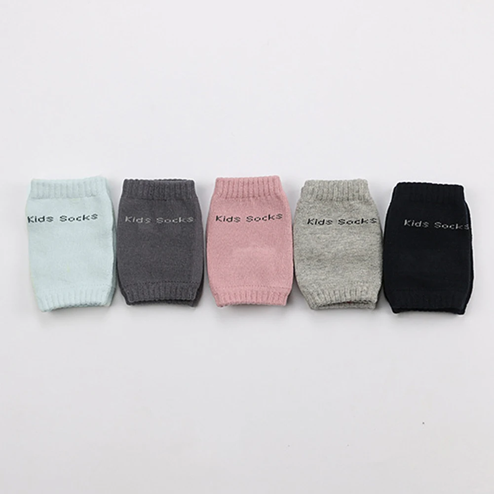 Детские наколенники для новорожденных противоскользящие Защитные носки для ползания Детские наколенники для малышей, подарок на возраст от 0 до 12 месяцев