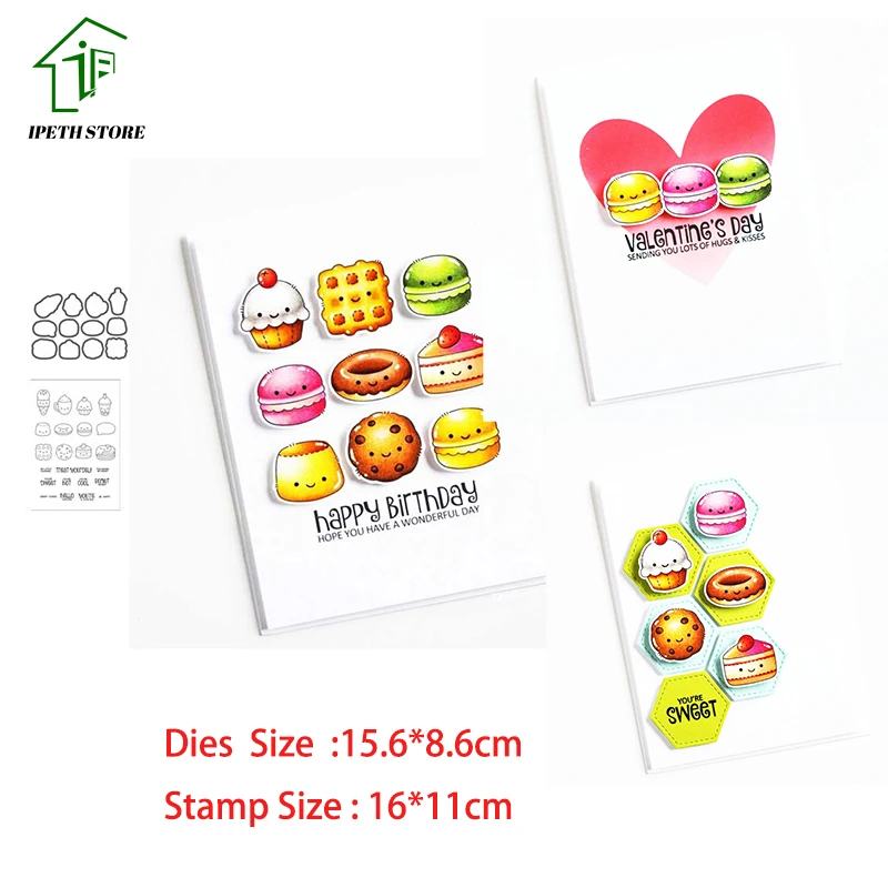 Animals Fly Kite Clear Stamps and Metal Cutting Dies DIY Scrapbooking Paper Photo Album Decor Crafts Seal Punch Stencils | Дом и сад