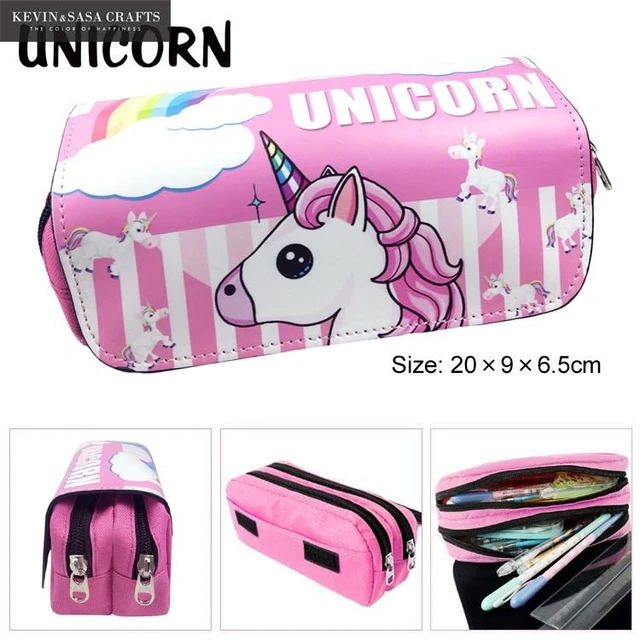 Astuccio unicorno di grande capacità astuccio di qualità può contenere 80  matite unicorno materiale scolastico cartoleria astuccio portamatite -  AliExpress