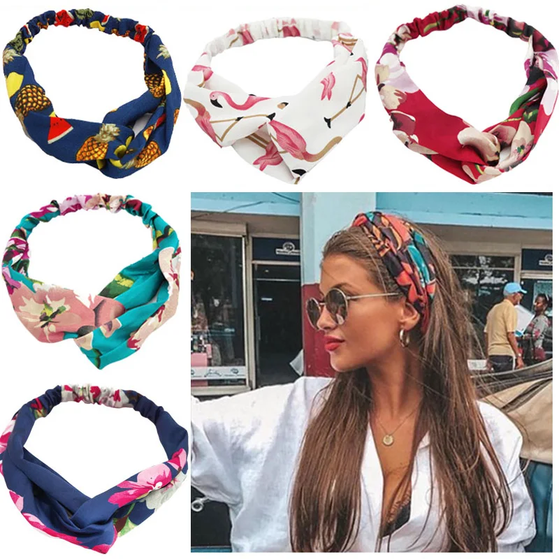 2021 New Chiffon Bowknot Silk Hair Scrunchies Women Pearl Ponytail Holder Hair Tie Hair Rope Rubber Bands Hair Accessories elastic headbands for women