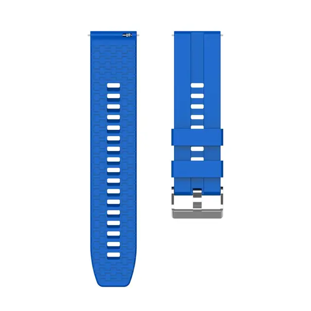 Replaceable Watchbands for HUAWEI WATCH GT 2 46mm/GT Active 46mm/HONOR Magic Silicone Strap Band GT2 Official style Bracelet Blue