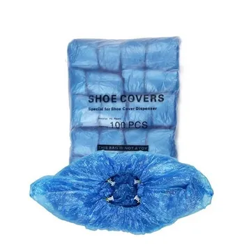 

100PCS Disposable Convenient Shoe Cover Machine Blue Disposable Convenient Shoe Cover Comfortable Model High Quality Shoe Cover