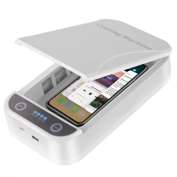 

UV Phone Sterilizer Box Multifunction Personal Sanitizer Disinfection Aromatherapy Cleaner Boxes for Cellphone
